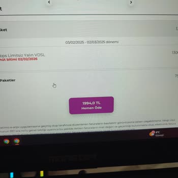 Yanlış Faturalandırma Ve Paket Yenileme Sorunu