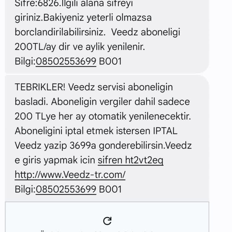 Yanlış Abonelik Ve İptal Sorunu