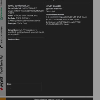 Arçelik Çamaşır Makinesi Perdeyi Parçaladı, Hasar Tanzimi Reddedildi