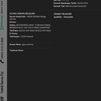 Arçelik Çamaşır Makinesi Perdeyi Parçaladı, Hasar Tanzimi Reddedildi