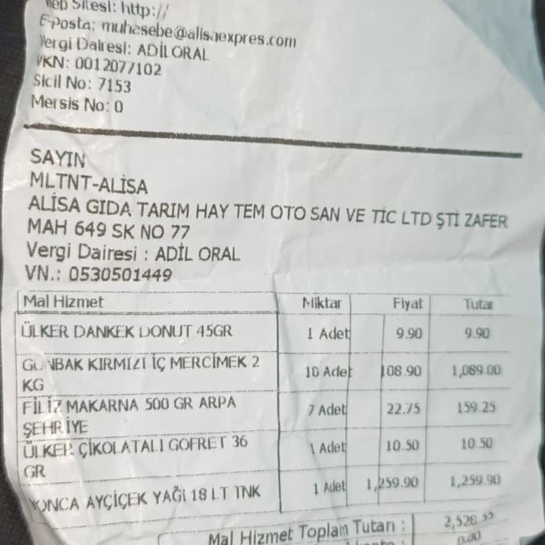 Değişim Talebine Olumsuz Yanıt