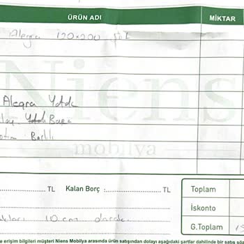 Niens Mobilya Mobilya Teslimatında Yaşanan Gecikme ve İletişim Sorunları
