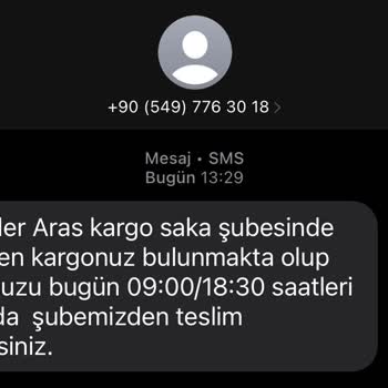 Kayıp Kargo Ve İlgisiz Hizmet Sorunu