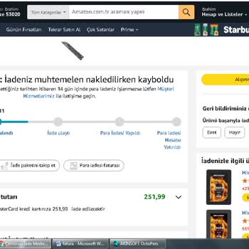 Amazon'un İade Sürecindeki Uzun Gecikme Ve İletişim Sorunları