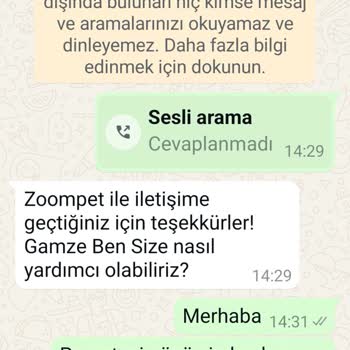Zoompet Üzerinden Yapılan Alışverişte Sorun