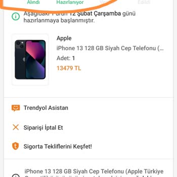 İndirimli Fiyatla Alınan Telefonun Sipariş İptali