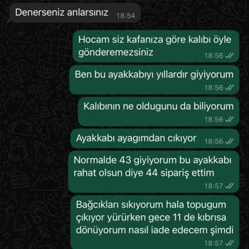 Yanlış Numara Gönderimi Ve İlgisiz Müşteri Hizmeti