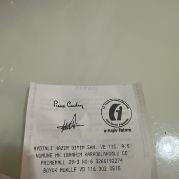 Pierre Cardin'den Etiketsiz Ürün İadesi Sorunu