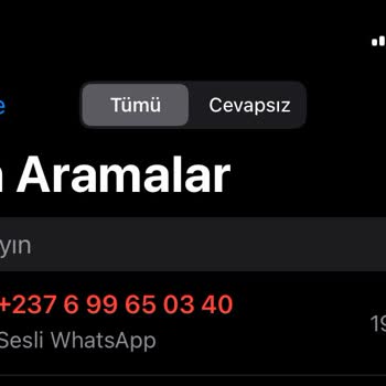 Bilinmeyen Kamerun Numarasından Gelen Rahatsız Edici Arama Ve Güvenlik Endişeleri