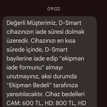 Kullanmadığım Hizmet İçin Fatura Ve Cihaz İadesi Zorunluluğu
