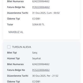 Pegasus Bilet Değişiminde Sistem Hatası Ve Ekstra Ücret Problemi