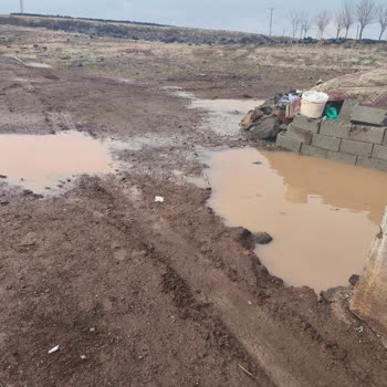 Şanlıurfa Büyükşehir Belediyesi Yollar Çamurlu