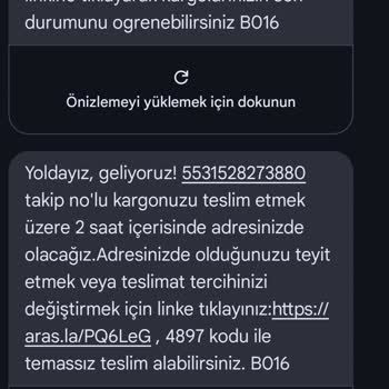 Aras Kargo İle Adres Karmaşası Ve Teslimat Sorunları