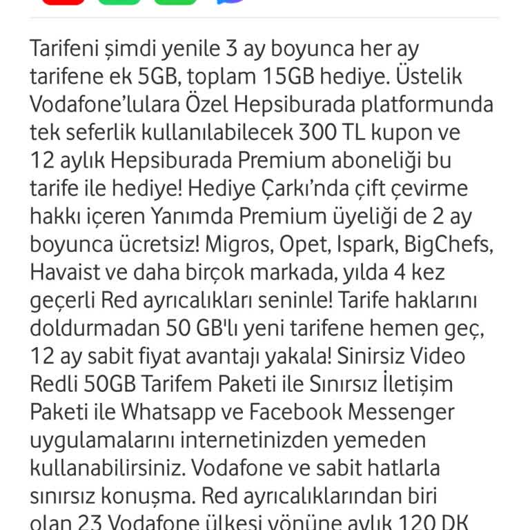 Vodafone'un Çözülmeyen Sorunları Ve Müşteri Hizmetleri Deneyimi