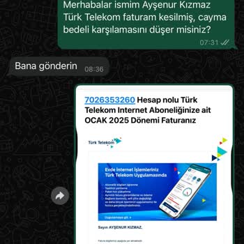 Cayma Bedeli Ve Fatura Bilgilerindeki Tutarsızlık