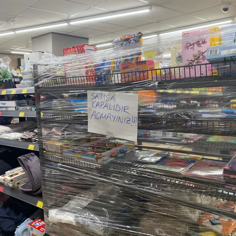 Aktüel Ürünlerde Satış Engeli