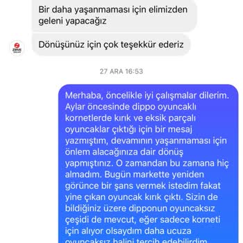 Sürekli Eksik Ve Kırık Oyuncak Sorunu