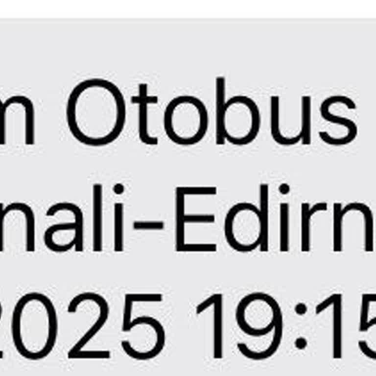 Geciken Otobüs Ve Yanıltıcı Bilgilendirme