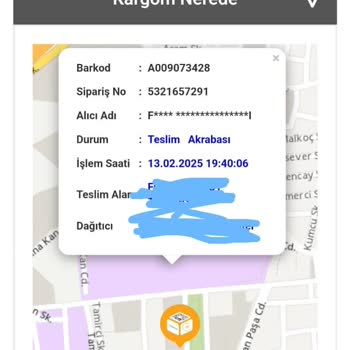 A101 Kargom Akrabama Teslim Edilmedi, Kuryeye Ulaşılamıyor