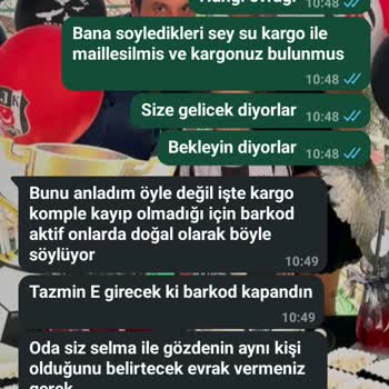 Kargo Kayboldu, Çözüm Bulunamıyor