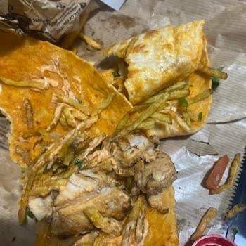Dürümle Migros Yemek'ten Gelen Çiğ Tavuk Ve Yanmış Patates Şoku