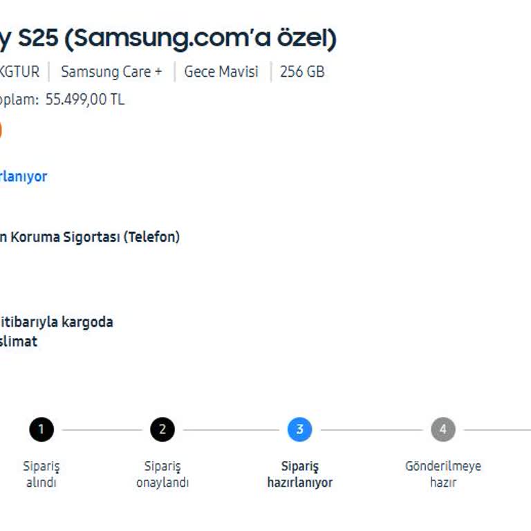 Samsung Galaxy S25 Ön Sipariş Sorunu: Kargo Gecikmesi