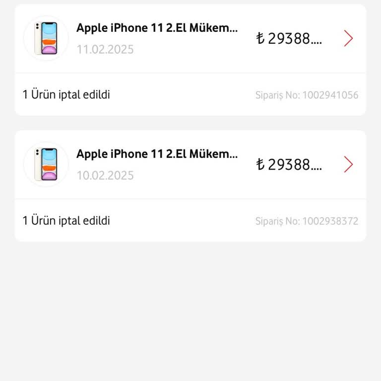 Siparişlerin İptali Ve Müşteri Hizmetleri Sorunu