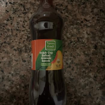 Şeftalili Ice Tea'de Şok Edici Mantar Sürprizi