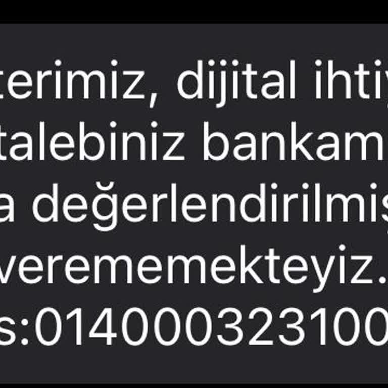 Yanlış Bilgilendirme Ve Haksız Kredi Reddi