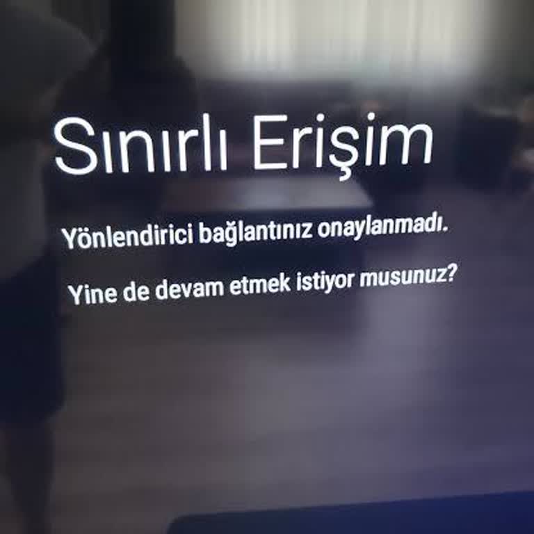 Philips 4K TV'nin Wi-Fi Bağlantı Sorunları