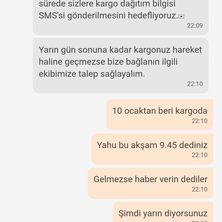 Trendyol Express Teslimat Sorunu Ve İade Talebi