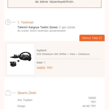 Yanlış Ürün Gönderimi Ve İletişim Sorunu