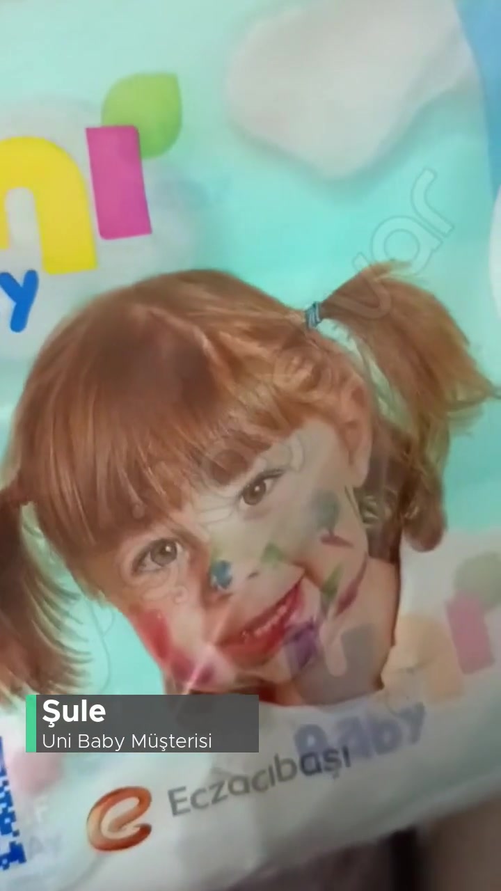 Uni Baby Paketi Açarken Elimize Boya Çıkması videonun kapak resmi