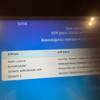 ATM'de Sıkışan Para Ve Geciken Ödemeler