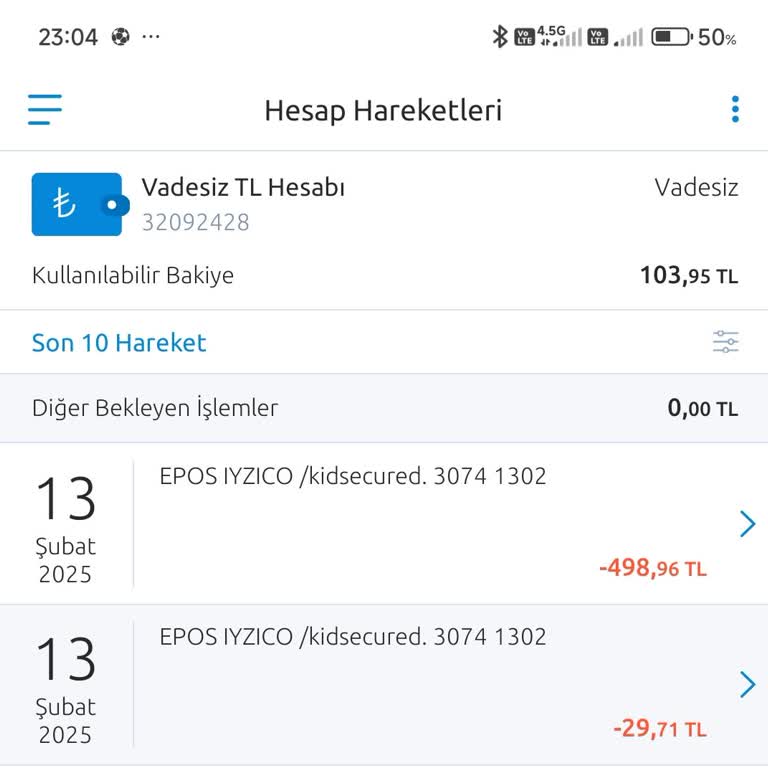 Hesabımdan Fazla Para Çekildi, İade Bekliyorum