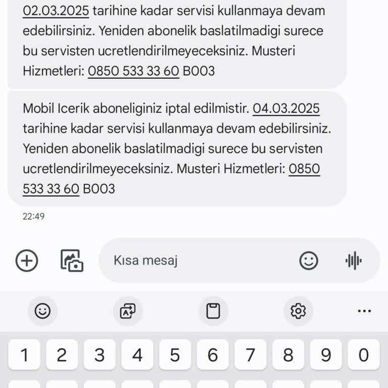 Yanlış Abonelik Ve Fatura Sorunu