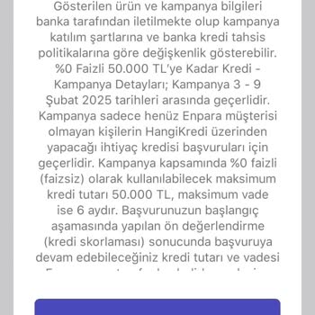 Enpara'nın Sıfır Faizli Kredi Yanıltmacası