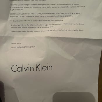 Calvin Klein Çantamda Beklenmedik Soyulmalar Ve Garanti Sorunu