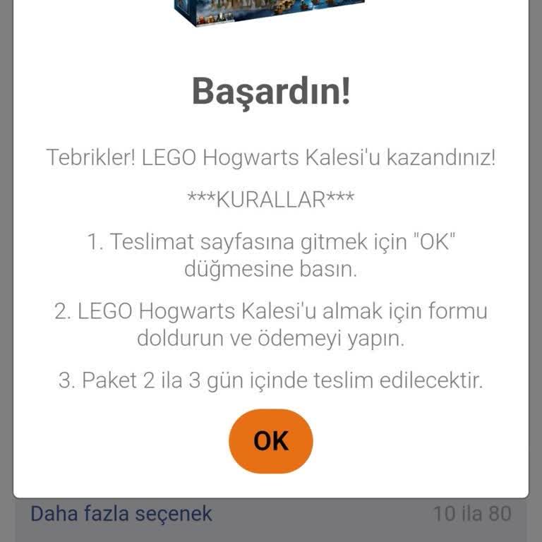 Yanıltıcı Reklamlarla Yapılan Lego Seti Alışverişi