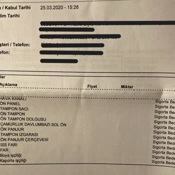 Ekspertiz Raporunda Yanıltıcı Bilgiler Ve Maddi Zarar