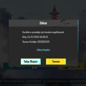 Banlı PUBG Hesabı Ve İade Sorunu