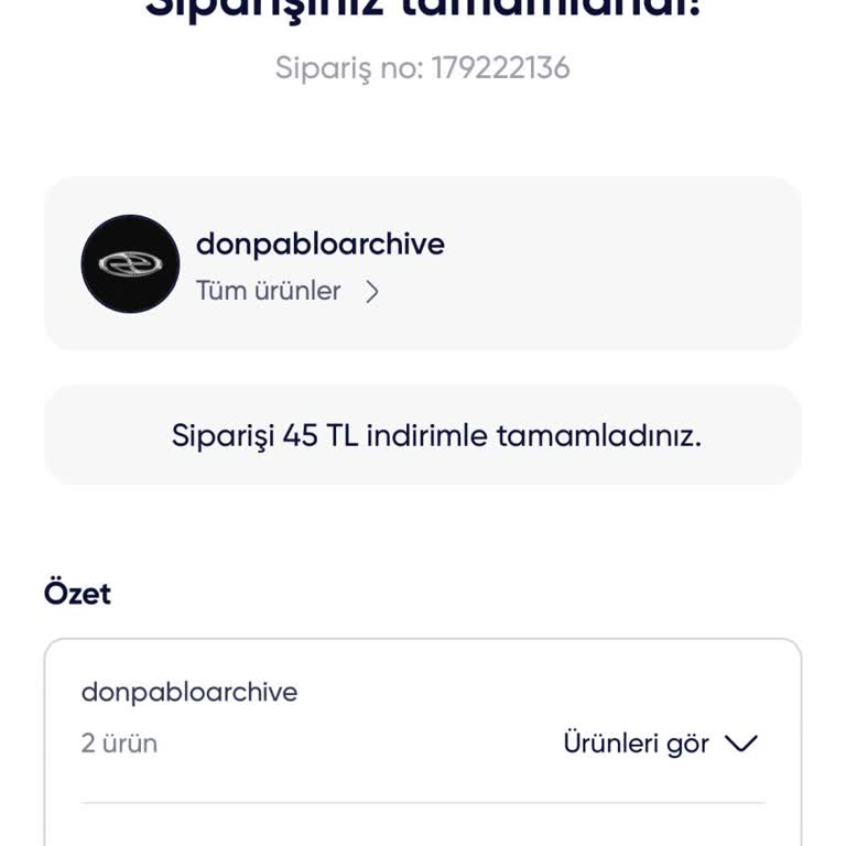Donpabloarchive Siparişleri Göndermiyor