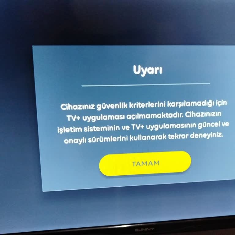 Turkcell TV Uygulama Yükleme Hatası