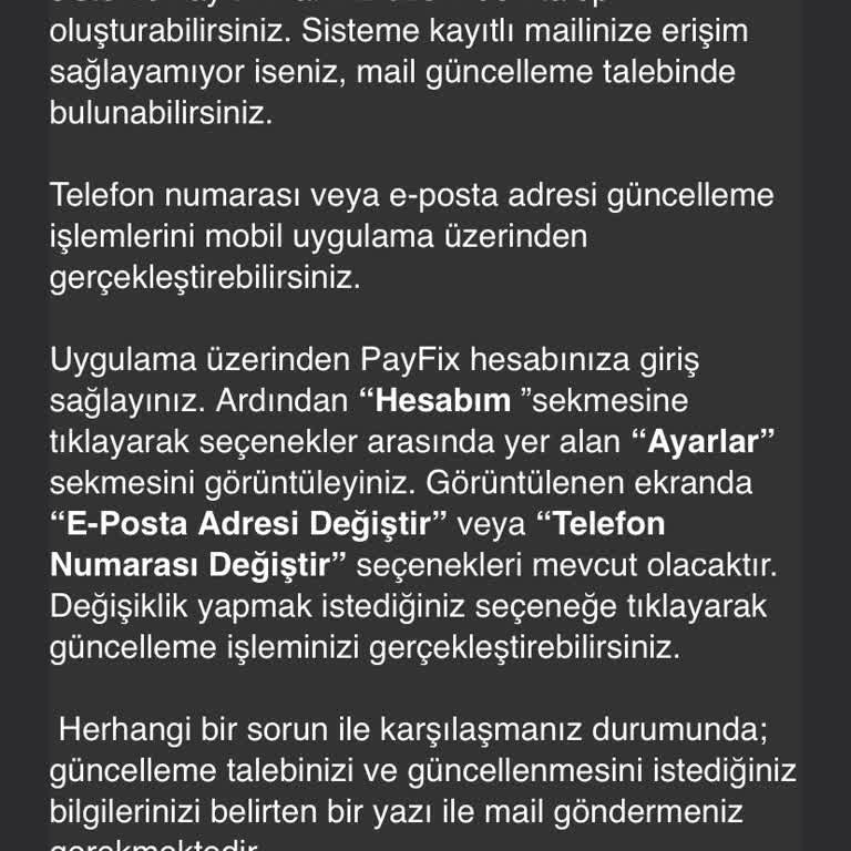 Payfix Hesap Blokajı Ve Yetersiz Müşteri Hizmetleri Sorunu