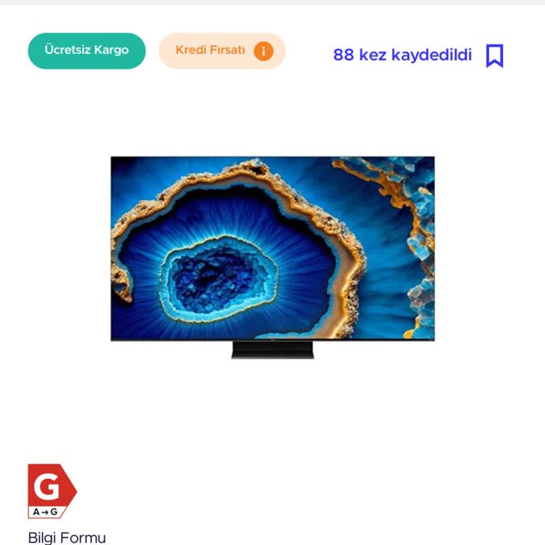 Teknosa'dan Alınan TV'nin Fiyat Farkı İadesi Talebi