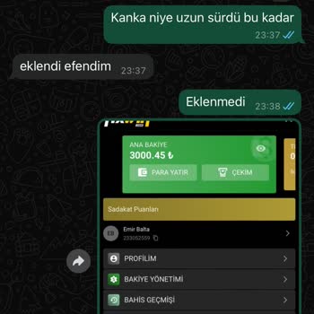 Bonus Sözü Verip Paramı Geri Vermediler!