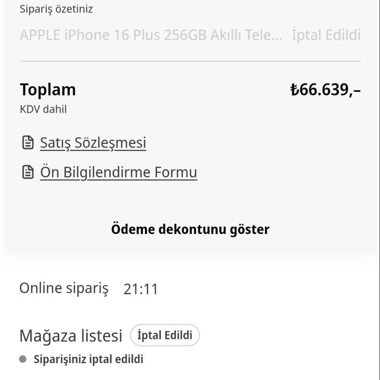 Haksız Sipariş İptali Ve Mağaza Çalışanlarının Tutumu