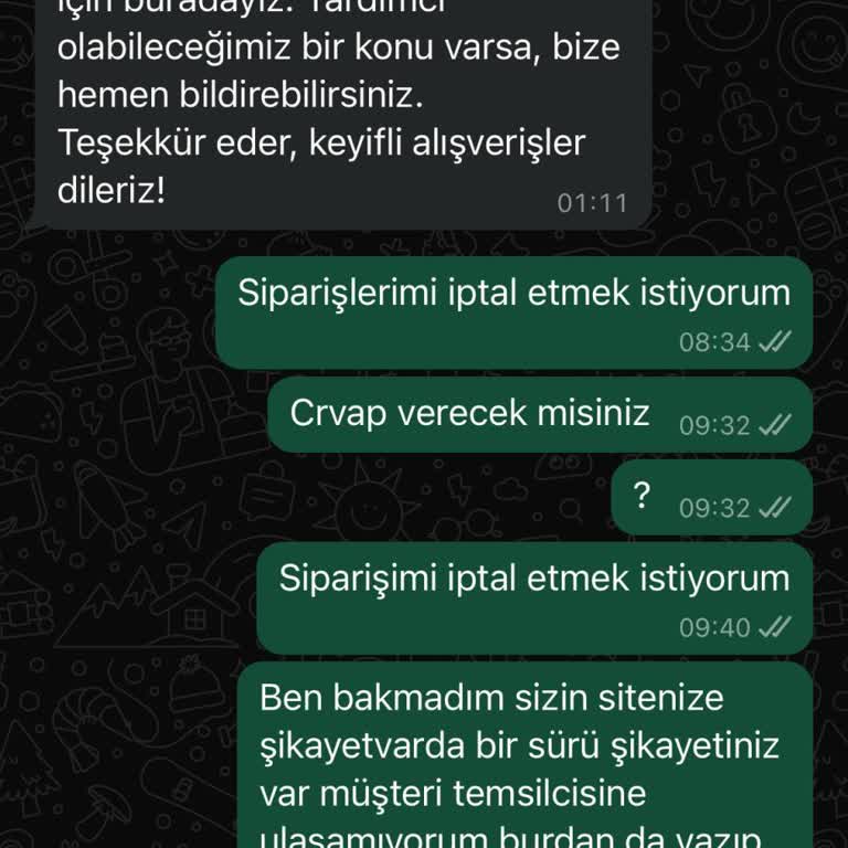Müşteri Hizmetlerine Ulaşılamıyor