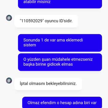 Elmas Yükleme Hatası Ve Canlı Destek Sorunu