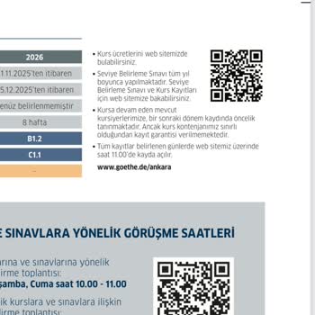 Goethe A2 Kursu Kayıt Sorunu Ve Mağduriyet